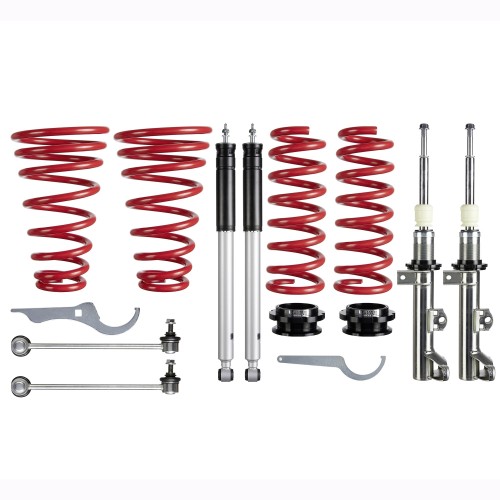 Redline Coilover Kit suitable for Mercedes C- Klasse (W209) CLK 200 Compressor/ 220 CDI/ 240/ 270 CDI/ 280/ 320/ CDI/ 350/ 500, 2002-2009