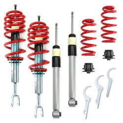 Redline Coilvoer Kit suitable for Audi A4 B6 and B7 (8e) Avant and Cabrio Quattro 1.8T, 1.9TDi, 2.5TDi, 3.0, 3.0TDi, 3.2 FSI, except vehicles wit height control or sport equipment