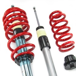 Redline Coilvoer Kit suitable for Audi A4 B6 and B7 (8e) Avant and Cabrio Quattro 1.8T, 1.9TDi, 2.5TDi, 3.0, 3.0TDi, 3.2 FSI, except vehicles wit height control or sport equipment